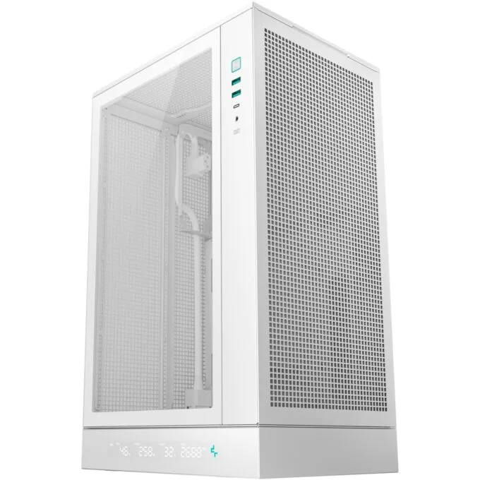 DeepCool CH270 DIGITAL White M-ATX Case - R-CH270-WHNDN — image 2