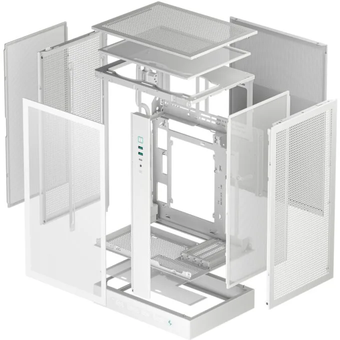 DeepCool CH270 DIGITAL White M-ATX Case - R-CH270-WHNDN — image 11