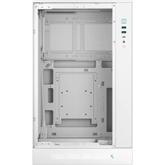 DeepCool CH270 DIGITAL White M-ATX Case - R-CH270-WHNDN — image 6