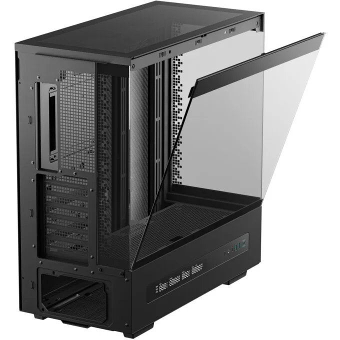 DeepCool CH690 DIGITAL Mid Tower PC Case - Black Tempered Glass ATX - R-CH690-BKDA00 — image 7