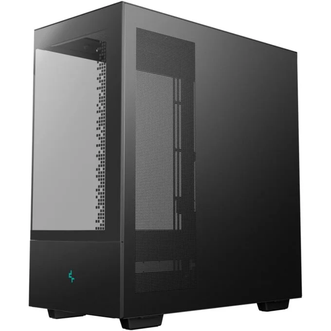 DeepCool CH690 DIGITAL Mid Tower PC Case - Black Tempered Glass ATX - R-CH690-BKDA00 — image 9