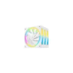 DeepCool FL12R 120mm White Reverse Blade ARGB Fan Triple-Pack