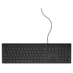 DELL Multimedia Keyboard - KB216 - Black, US International, BOX