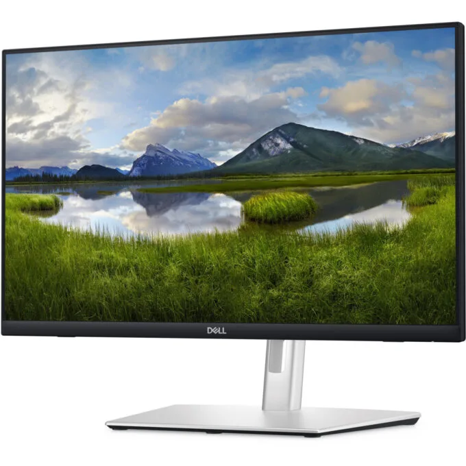 Dell P2424HT 23.8" FHD Touch IPS Monitor - USB-C 90W PD, HDMI 1.4, DP 1.2, Pivot — image 2