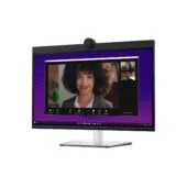 Dell P2724DE 27in QHD (2560x1440) IPS Monitor - USB-C 90W PD, Ethernet, HDMI 1.4, DP, Adjustable Stand, Black/Silver