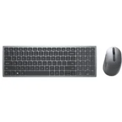 Dell Wireless Keyboard & Mouse 2.4GHz QWERTY Titan Gray