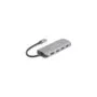 DELOCK 7-Port USB 10Gbps Hub with 4K HDMI Output - USB-C Upstream, PD 3.0 90W