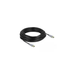 Delock Active Optical HDMI Cable 4K 60Hz 25m - Black