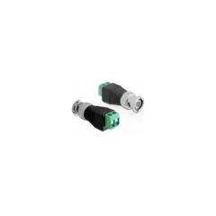 Delock Adapter BNC Stecker to Terminalblock 2 Pin