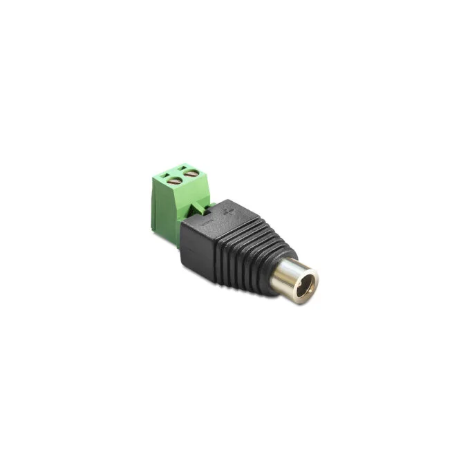 Delock Adapter DC 5.5 x 2.1 mm Buchse to Terminalblock 2 Pin 2-teilig — image 2