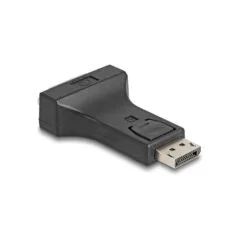 Delock Adapter DisplayPort 1.1 Stecker zu DVI Buchse Passiv schwarz