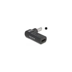 Delock Adapter für Notebook Ladekabel USB Type-CTM Buchse zu Dell 4.5 x 3.0 mm Stecker 90° gewinkelt