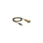DeLOCK Adapter USB 2.0 to 1 x Serial RS-232 - erweiterter Temperaturbereich - Serieller Adapter