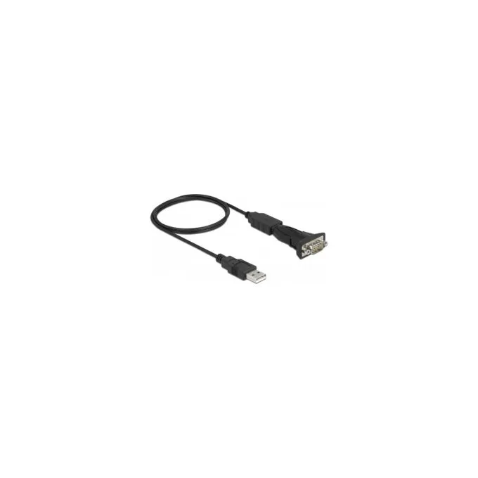 Delock Adapter USB 2.0 Typ-A zu 1 x Seriell RS-232 D-Sub 9 Pin Stecker mit Muttern — image 3