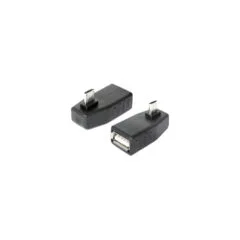 Delock Adapter USB micro-B Stecker to USB 2.0-A Buchse OTG 90° gewinkelt