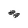 Delock Adapter USB micro-B Stecker to USB 2.0-A Buchse OTG 90° gewinkelt