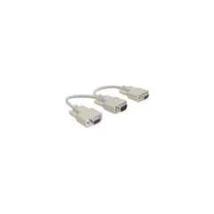 Delock Adapter VGA Stecker to 2 x VGA Buchse 20 cm