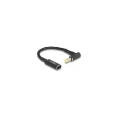Delock Adapterkabel für Notebook Ladekabel USB Type-CTM Buchse zu Acer 5.5 x 1.7 mm Stecker 90° gewinkelt 15 cm