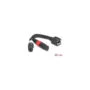 Delock Adapterkabel RJ45 Buchse zu 2 x XLR 3 Pin Buchse schwarz 20 cm