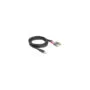 Delock Adapterkabel RJ45 Stecker zu 2 x Cinch Stecker schwarz 2 m