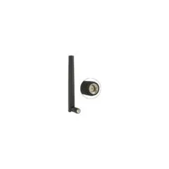 DELOCK Antenna ZigBee Multi Bluetooth. GSM. LTE. UMTS. WLAN IEEE 802.11 b g n SMA - 1 - 4.3 dBi Omni Swivel Black