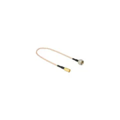 Delock Antennenkabel F Stecker zu SMB Stecker RG-316 25 cm
