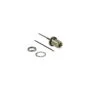 Delock Antennenkabel N Buchse zum Einbau zu I-PEX Inc.. MHF® I Stecker 1.37 13 cm Gewindelänge 22 mm spritzwassergesc...