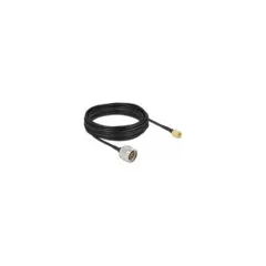 Delock Antennenkabel N Stecker zu SMA Stecker LMR CFD100 10 m low loss