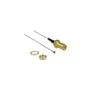 DELOCK Antennenkabel RP-SMA Buchse zum Einbau to MHF IV HSC MXHP32 kompatibler Stecker 200mm 0.81 Gewindelnge 10mm