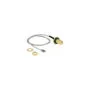 Delock Antennenkabel RP-SMA Buchse zum Einbau zu I-PEX Inc.. MHF® I LK Stecker 1.13 35 cm Gewindelänge 10 mm spritzwa...