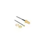 Delock Antennenkabel RP-SMA Buchse zum Einbau zu I-PEX Inc.. MHF® I Stecker 1.13 10.0 cm Gewindelänge 10 mm