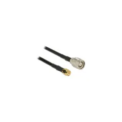 Delock Antennenkabel RP-TNC Stecker to SMA Stecker RG-58 C U 5 m