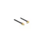 Delock Antennenkabel SMA Buchse zum Einbau spritzwassergeschützt zu SMA Stecker 90° RG-58 30 cm