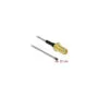 Delock Antennenkabel SMA Buchse zum Einbau zu I-PEX Inc.. MHF® 4L Stecker 1.37 20 cm Gewindelänge 10 mm