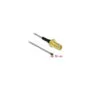 Delock Antennenkabel SMA Buchse zum Einbau zu I-PEX Inc.. MHF® 4L Stecker 1.37 50 cm Gewindelänge 10 mm