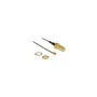 Delock Antennenkabel SMA Buchse zum Einbau zu I-PEX Inc.. MHF® I Stecker 1.37 20 cm Gewindelänge 10 mm