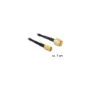 Delock Antennenkabel SMA Stecker to SMB Stecker 70 mm