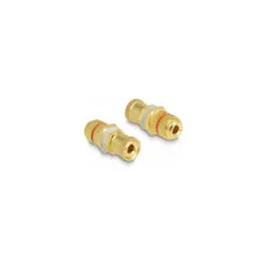 Delock Audio Adapter Polklemme zu Polklemme zum Einbau. Farbring rot
