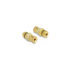 Delock Audio Adapter Polklemme zu Polklemme zum Einbau. Farbring schwarz