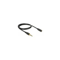 Delock Audioverlängerungskabel - 4-poliger Mini-Stecker
