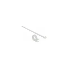 Delock Befestigungsschelle 25.4 mm mit Kabelbinder L 300 x B 7.2 mm weiß