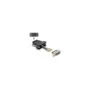 Delock D-Sub 15 Pin Buchse zu RJ12 Buchse Montagesatz schwarz