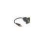 Delock D-Typ Kabel Cinch Stecker zu Buchse schwarz 20 cm