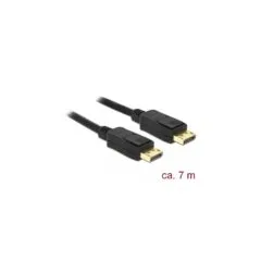 DELOCK DisplayPort 1.2 Cable - DP to DP - 4K 60 Hz, 7 m