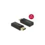 DELOCK DisplayPort 1.2 to HDMI Active Adapter - DP Male to HDMI Female, Black, 4K
