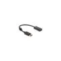 DELOCK DisplayPort 1.2 to HDMI Adapter - 4K Passive, Black