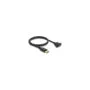 Delock DisplayPort 1.4 Kabel 8K 30 Hz Stecker zu Buchse 1 m zum Einbau schwarz
