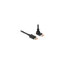 Delock DisplayPort Kabel Stecker gerade zu Stecker 90° oben gewinkelt 8K 60 Hz 3 m