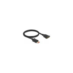 Delock DisplayPort Verlängerungskabel zum Einbau 8K 60 Hz 1 m