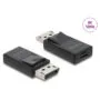 Delock DisplayPort zu Mini DisplayPort Adapter 8K mit HDR und HDCP Unterstützung - bidirektional